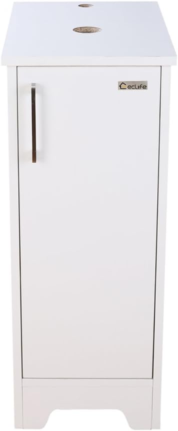 13 inch White Free Standing Bathroom Vanity J56230