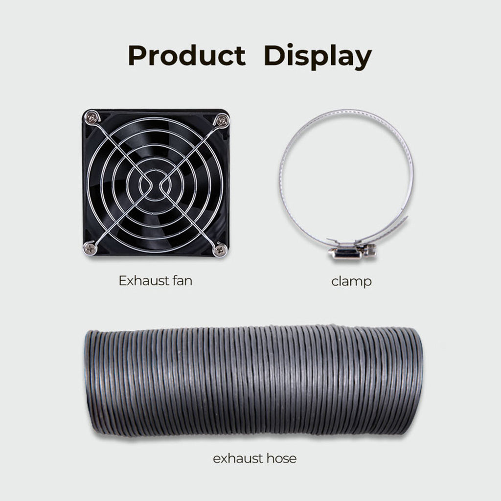 Fume Extraction Kit with 4000 RPM Ventilation Fan And 2000mm Exhaust Hose I45903