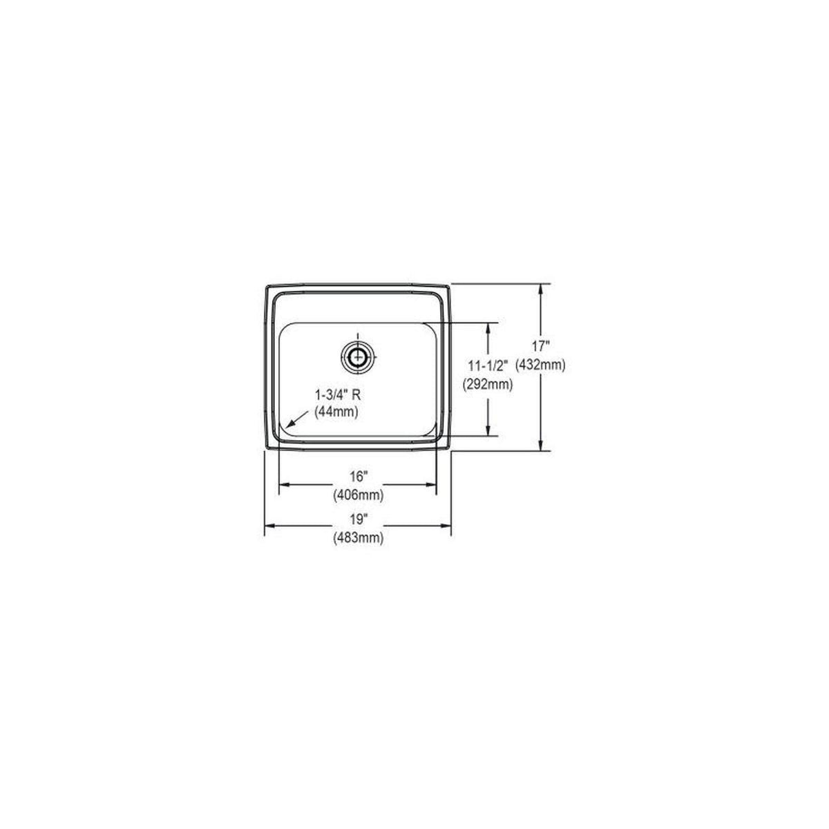 Stainless Steel Bathroom Sink Q46320