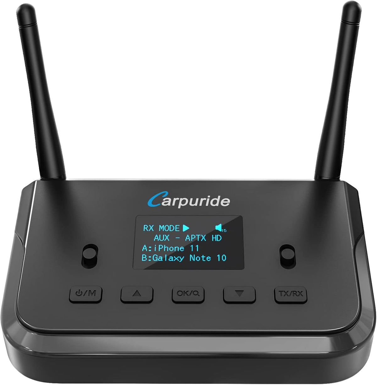 Bluetooth 5.0 Audio Adapter with Screen, Optical RCA AUX Coaxial Z269925