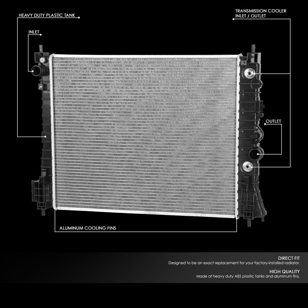 Aluminum Radiator for 1.4L Turbo J99071