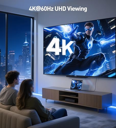 3-Pack High Speed HDMI Cable 15 ft with 4K @60Hz, 2K @144Hz, FreeSync, G-SYNC and HDR Support Q49541