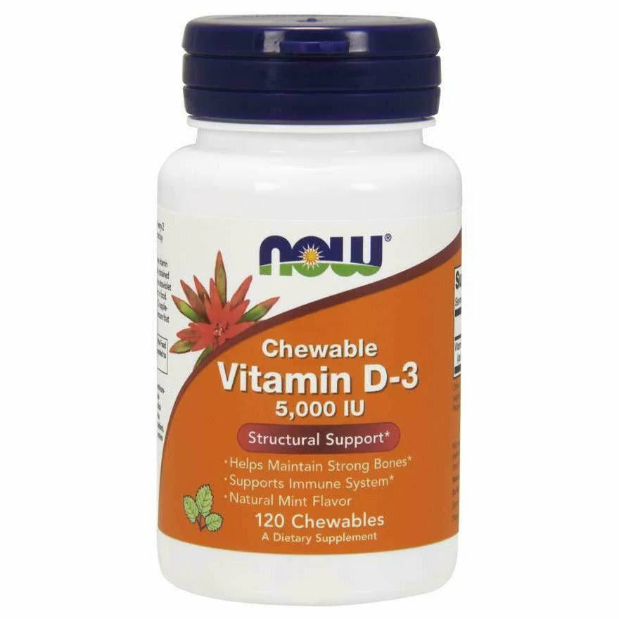 Vitamin D-3 5000 IU 120 Chews W972199