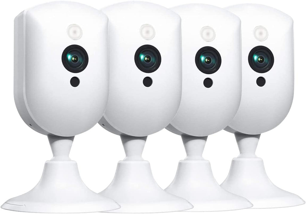 2 Pack Indoor Security Cameras with 1080P Night Vision J7604