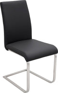 Black Dining Chair Set of 2 V58903