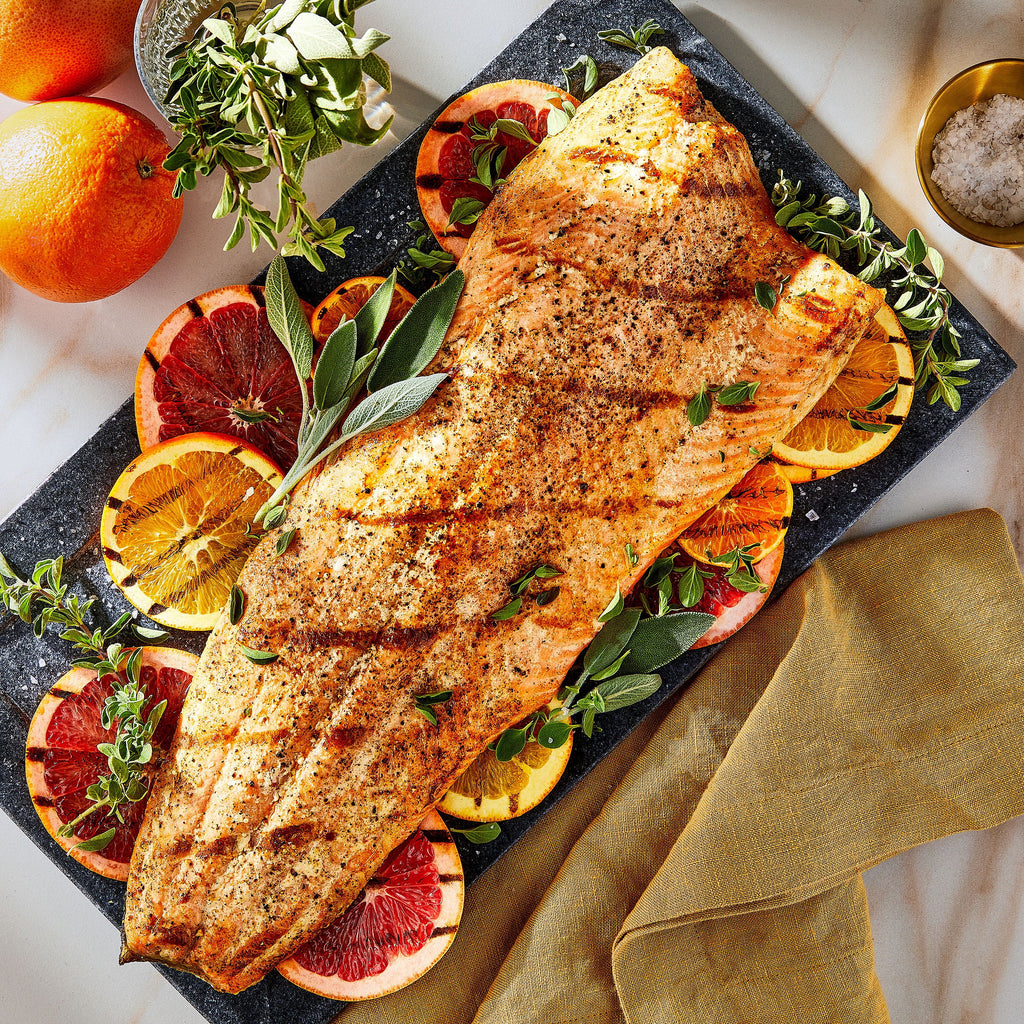 Atlantic Salmon Fillets, 2.00 - 3.00 lb. Whole Salmon Side P6447