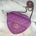 Purple Black Coin Purse M116445