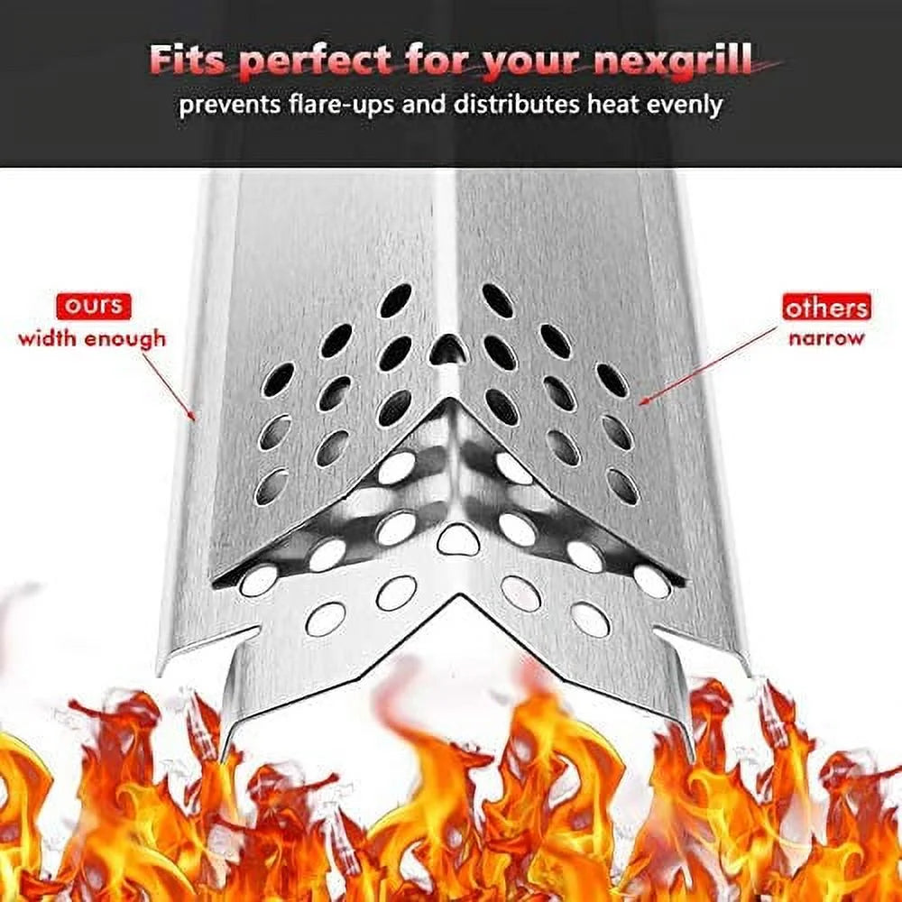 Stainless Steel Gas Grill Heat Plates 5 Pack R834259