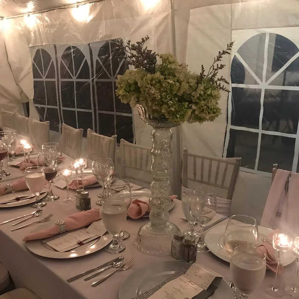 10'x 20' Party Tent Canopy with 6 Sidewalls G82972