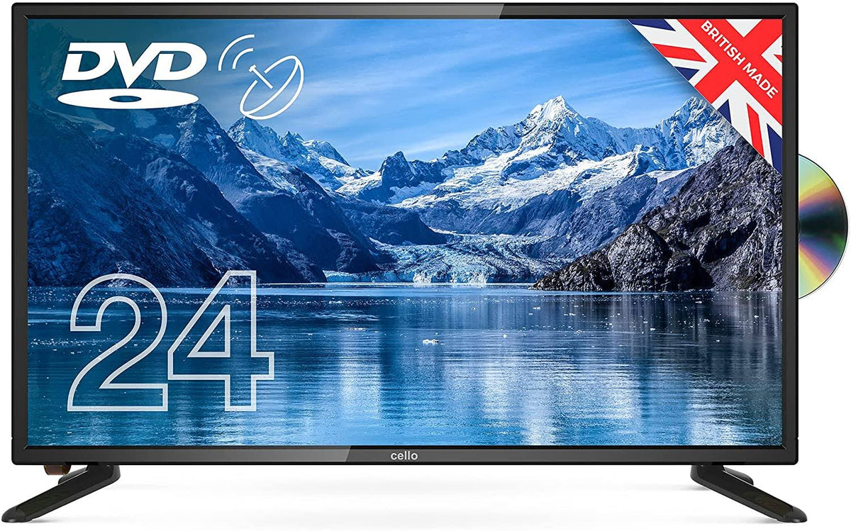 Black LED TV/DVD HD Ready with Built in Satellite T84135