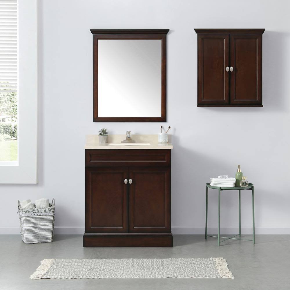 Dark Espresso Wall Cabinet P6421