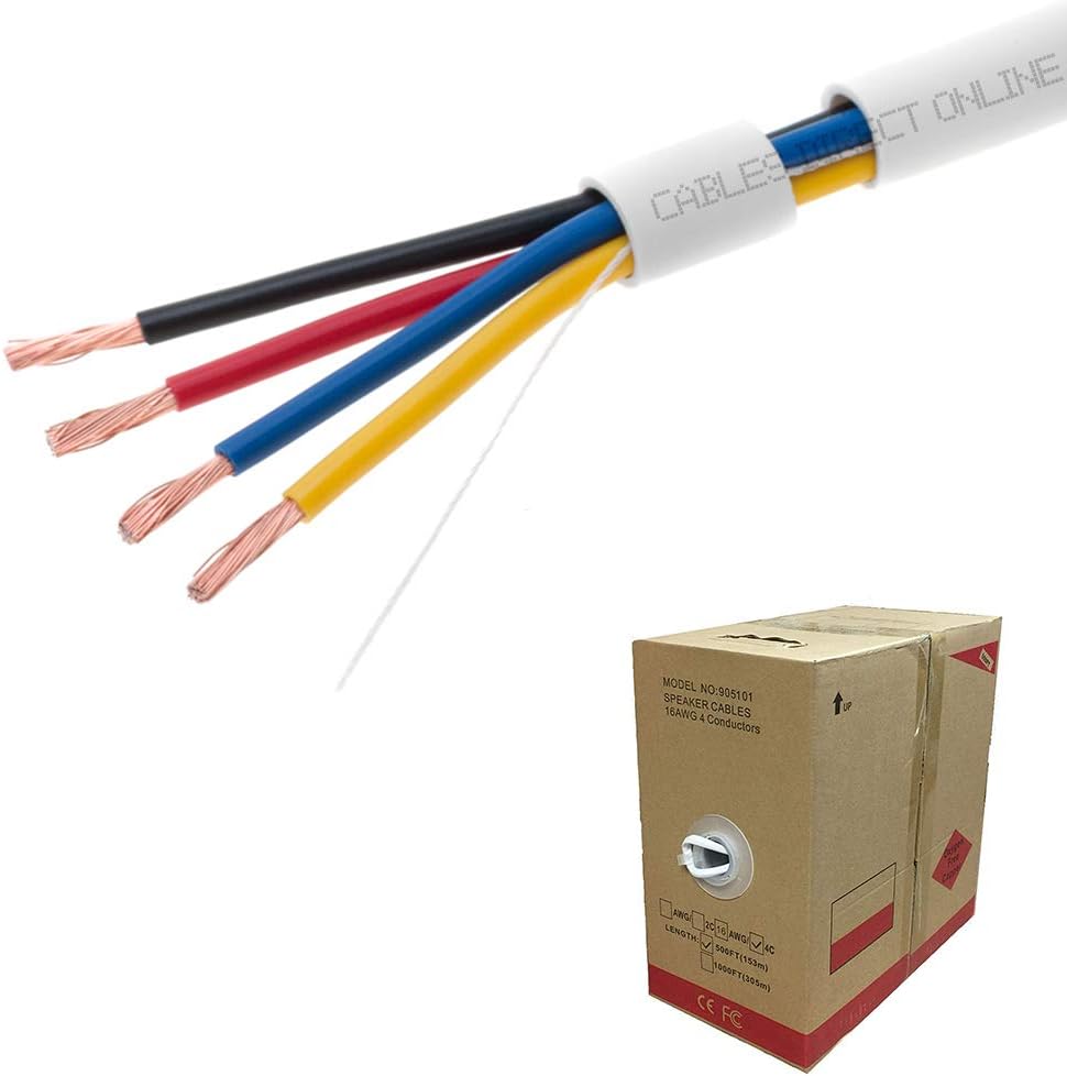 18AWG CL2 Bulk Speaker Wire Z684