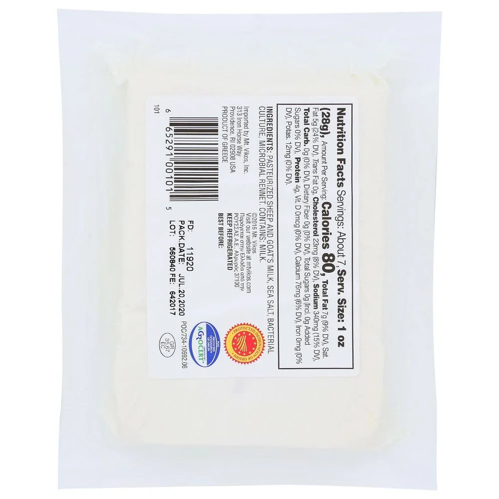 Traditional Feta Cheese, 7 Ounce, 12 per case N672860