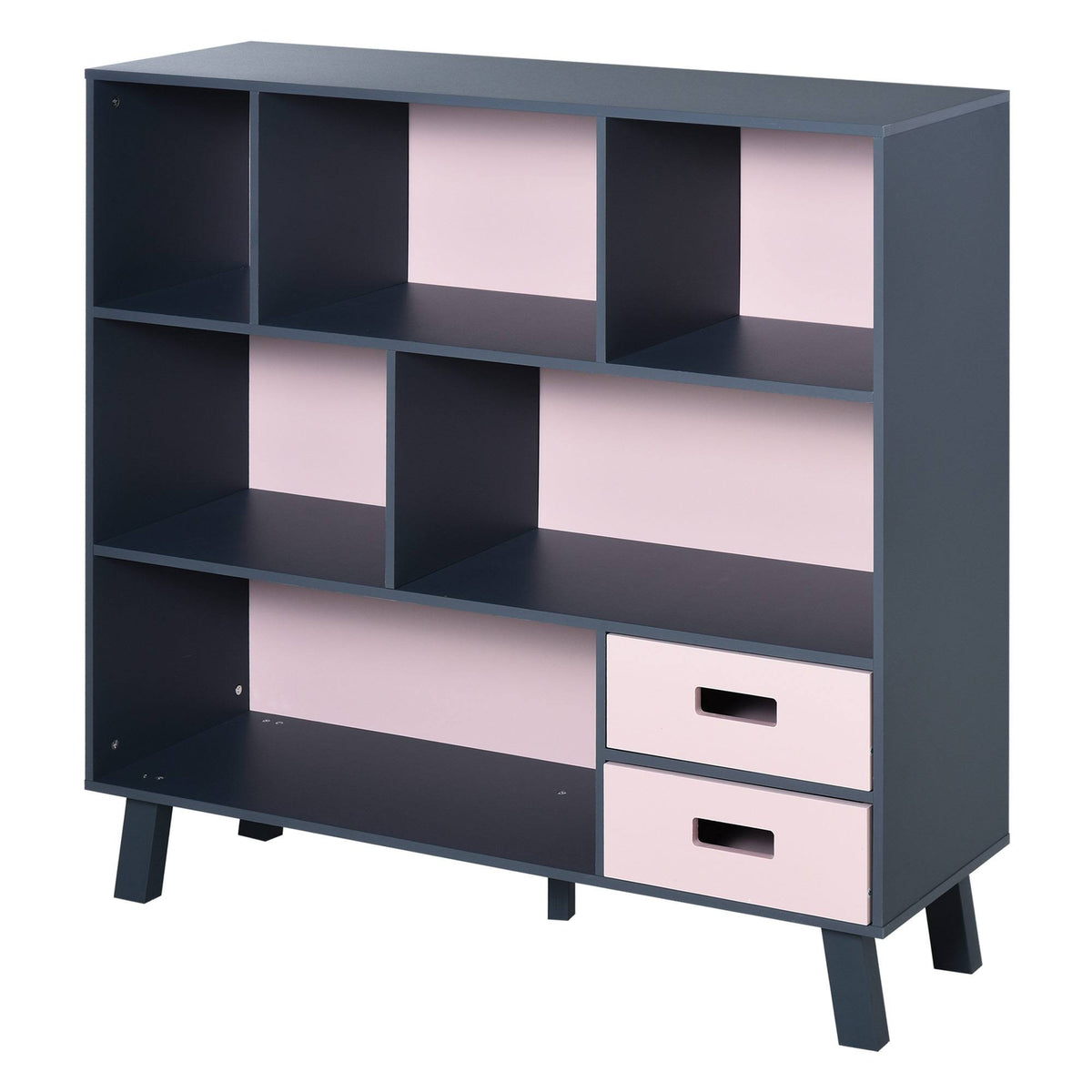 3-Tier Freestanding Child Bookcase with Open Shelves P59709