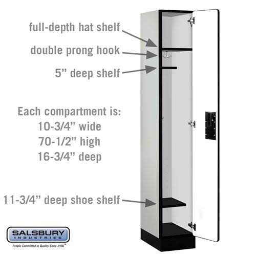 Maple Wood Locker N38924