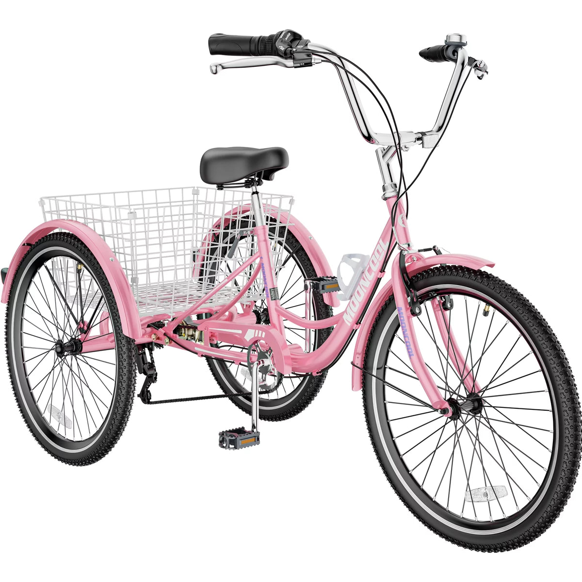 24 Adult Tricycle 7 Speed Cyan L715918