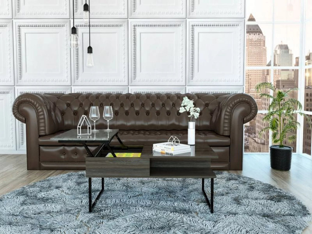 Lift Top Coffee Table with One Shelf H917801