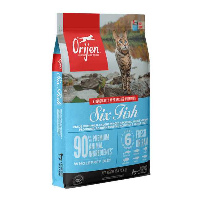 Six Fish Cat Dry Food O618021