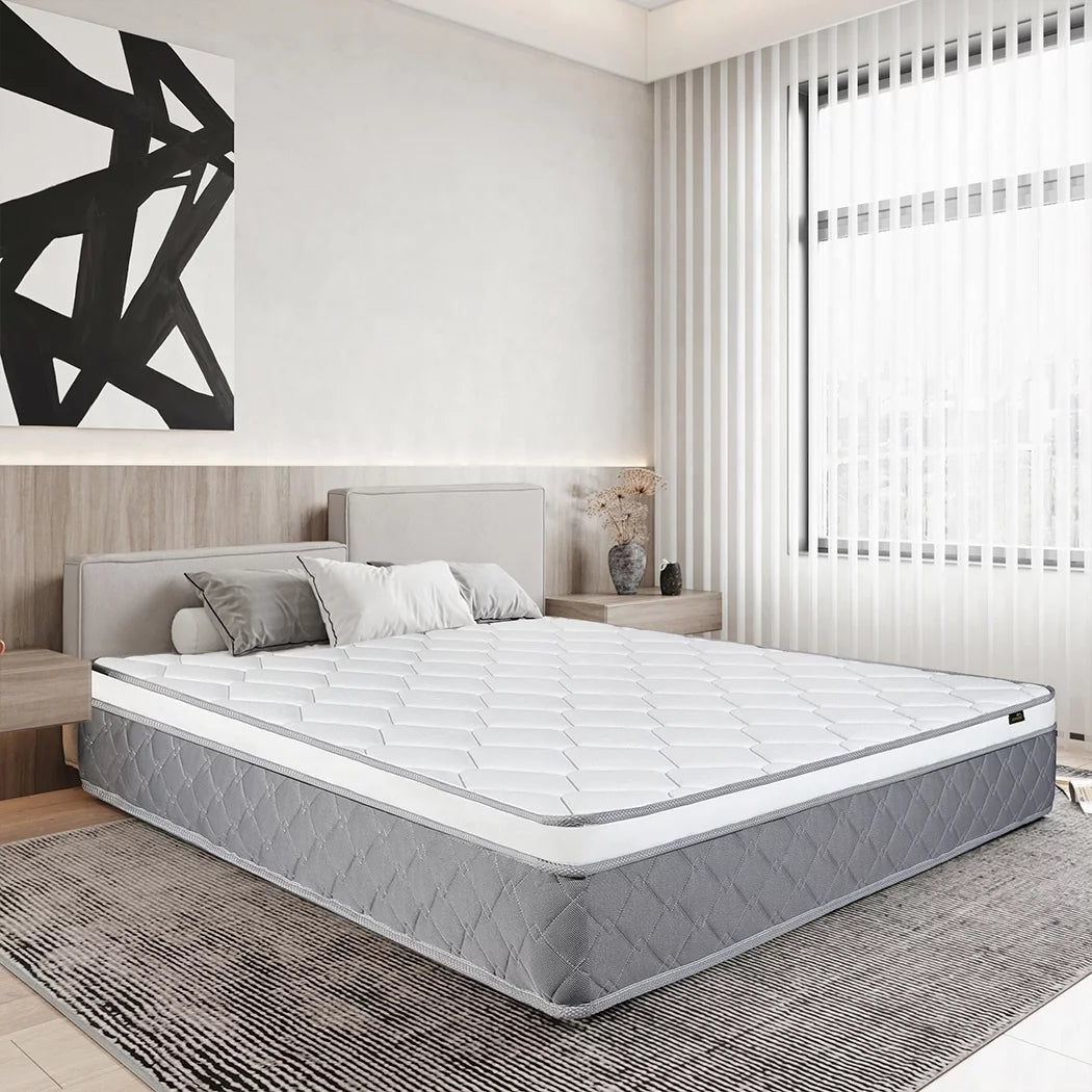 Queen Gel Memory Foam Pocket Spring Hybrid Mattress Q1126