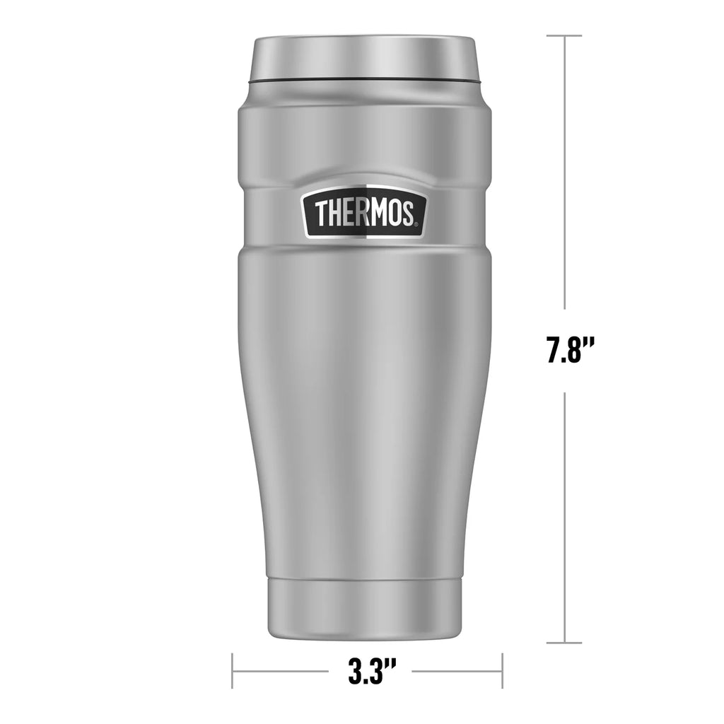 Stainless Steel Travel Tumbler, Vacuum Insulated, Double Wall, 16oz D36690