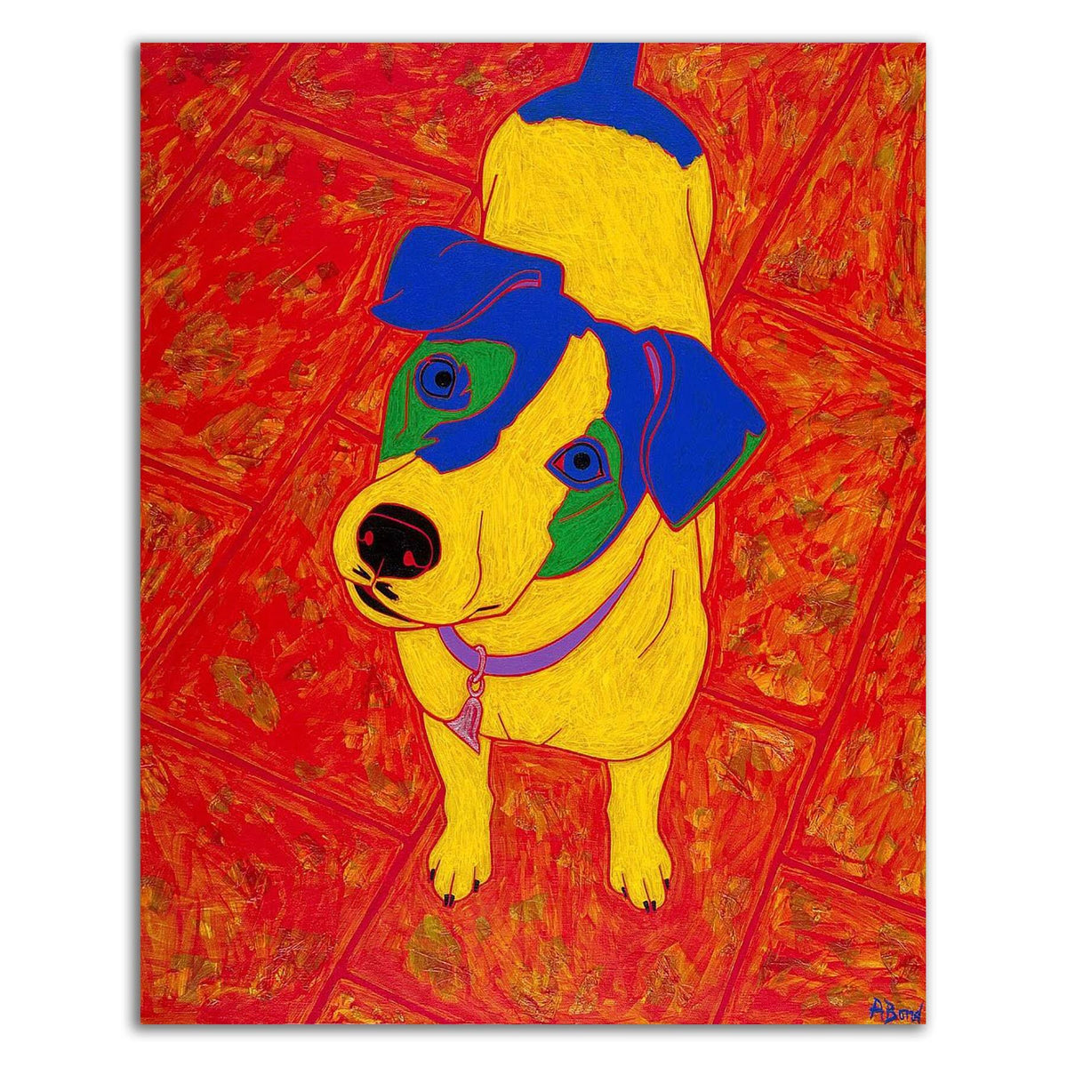 18x22 x 14x22 Print on Canvas W523738