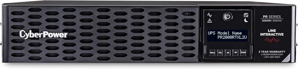 UPS System, 3000VA/3000W, 9 Outlets, 2U Rack/Tower E18753