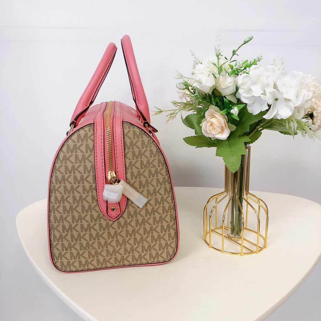 Signature PVC Duffle Crossbody Bag D9046