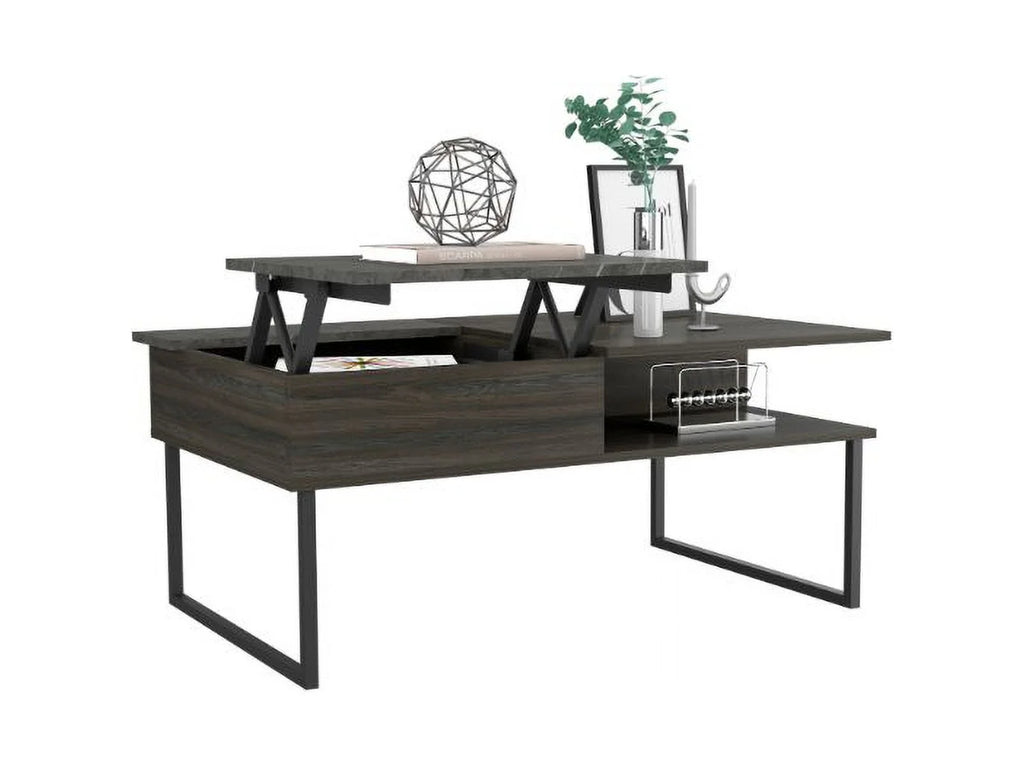 Lift Top Coffee Table with One Shelf H917801