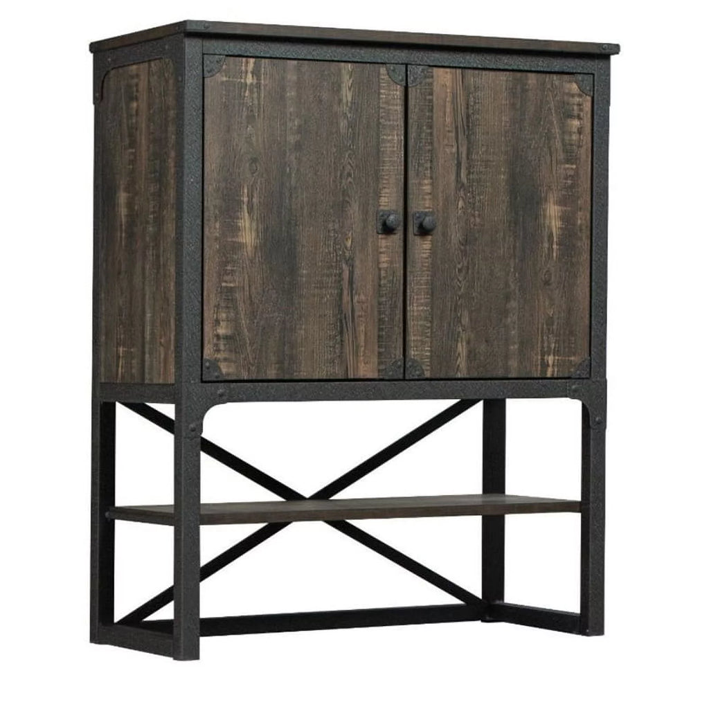 2-Piece Lateral File and Library Hutch Set A196417