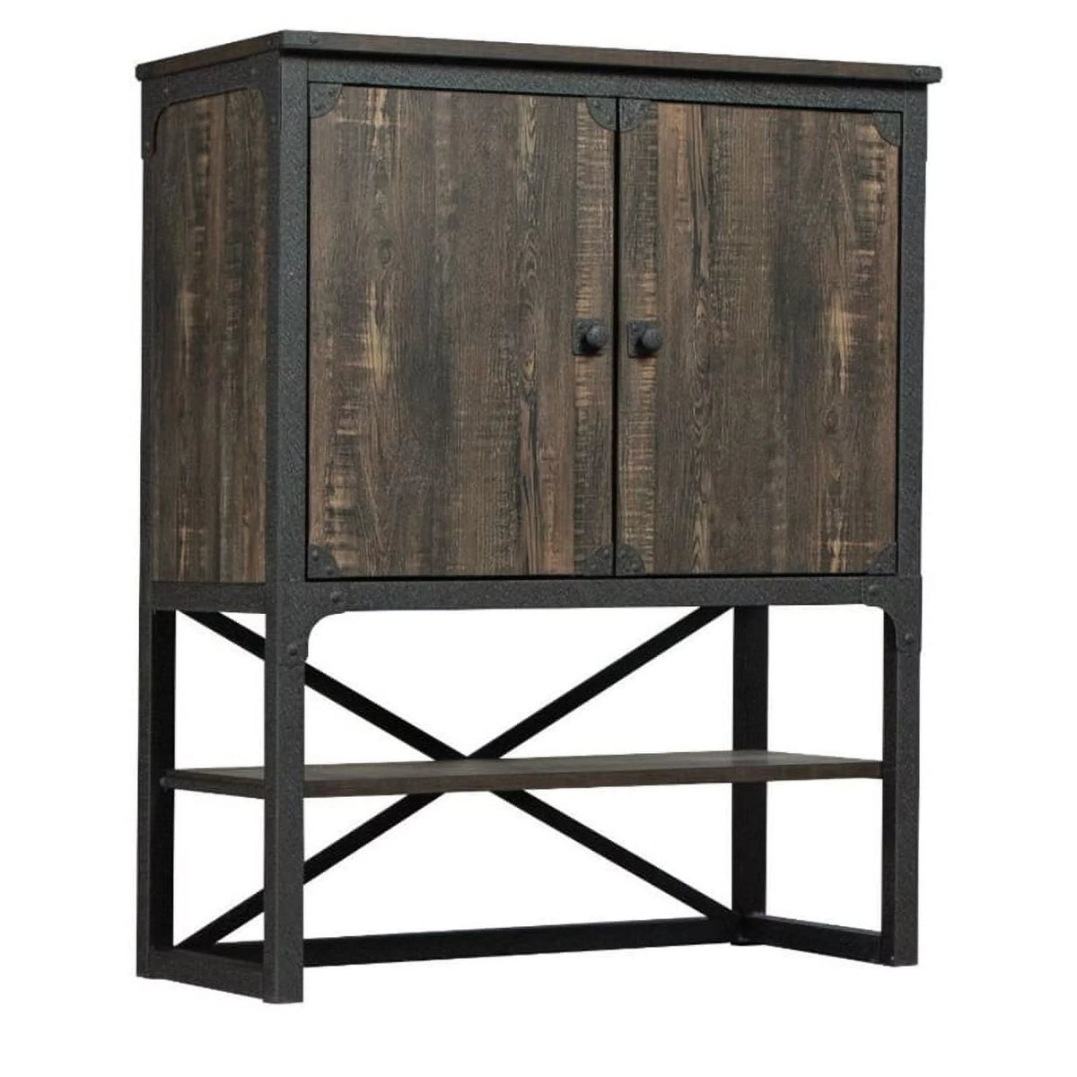2-Piece Lateral File and Library Hutch Set A196417