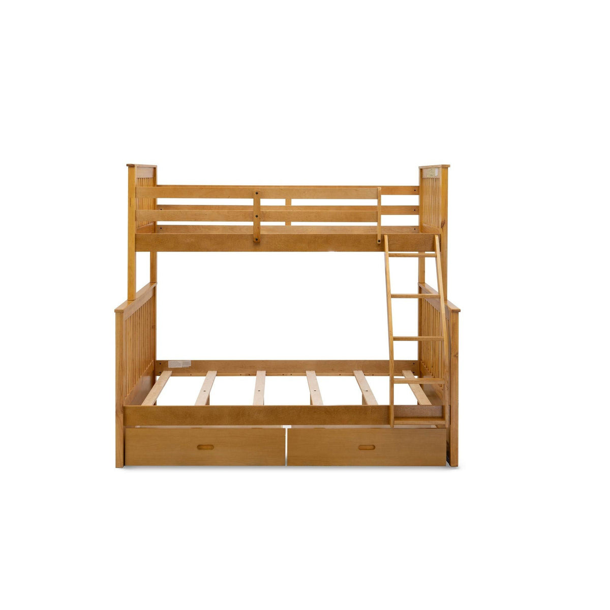 Oak Youth Bunk Bed V8388