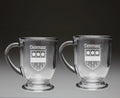 Glass Coffee Mugs Set of 2 P89985