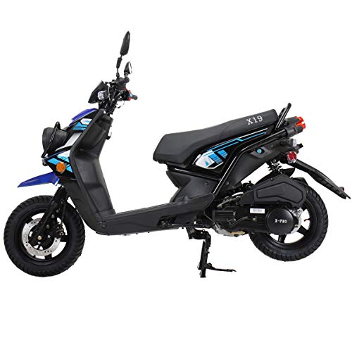 150cc Gas Moped with 12" Aluminum Wheels Q9035