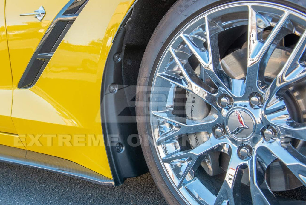 Black Front Side Splash Guards Mud Flap Pair Pack of 2 R975