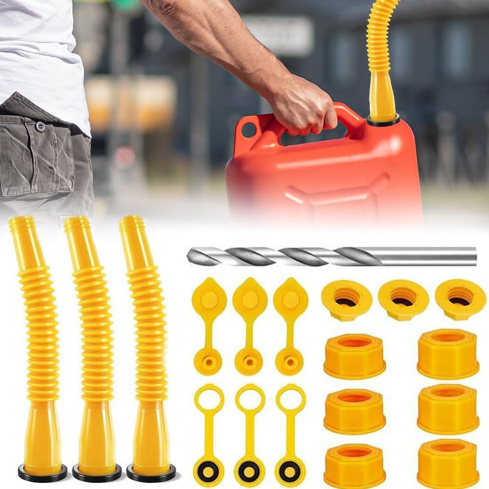 Gas Can Spout Replacement Kit with Flexible Nozzle (1 Kit) A130248