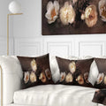 Floral Throw Pillow 16x16 O3423