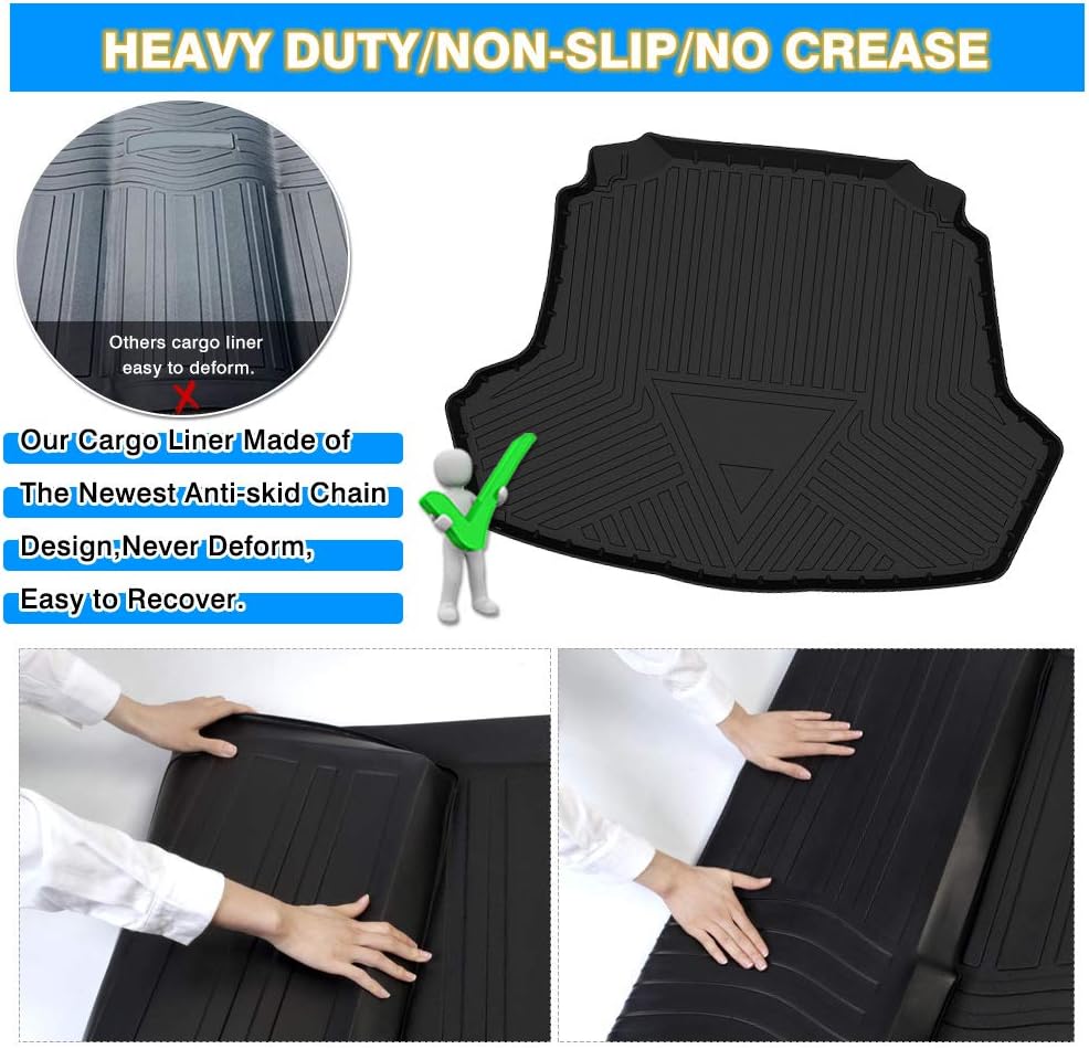 Black Cargo Liner Trunk Mat N955