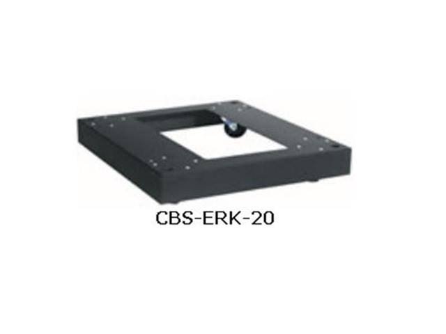 Black Steel Rack Casters Kit F236
