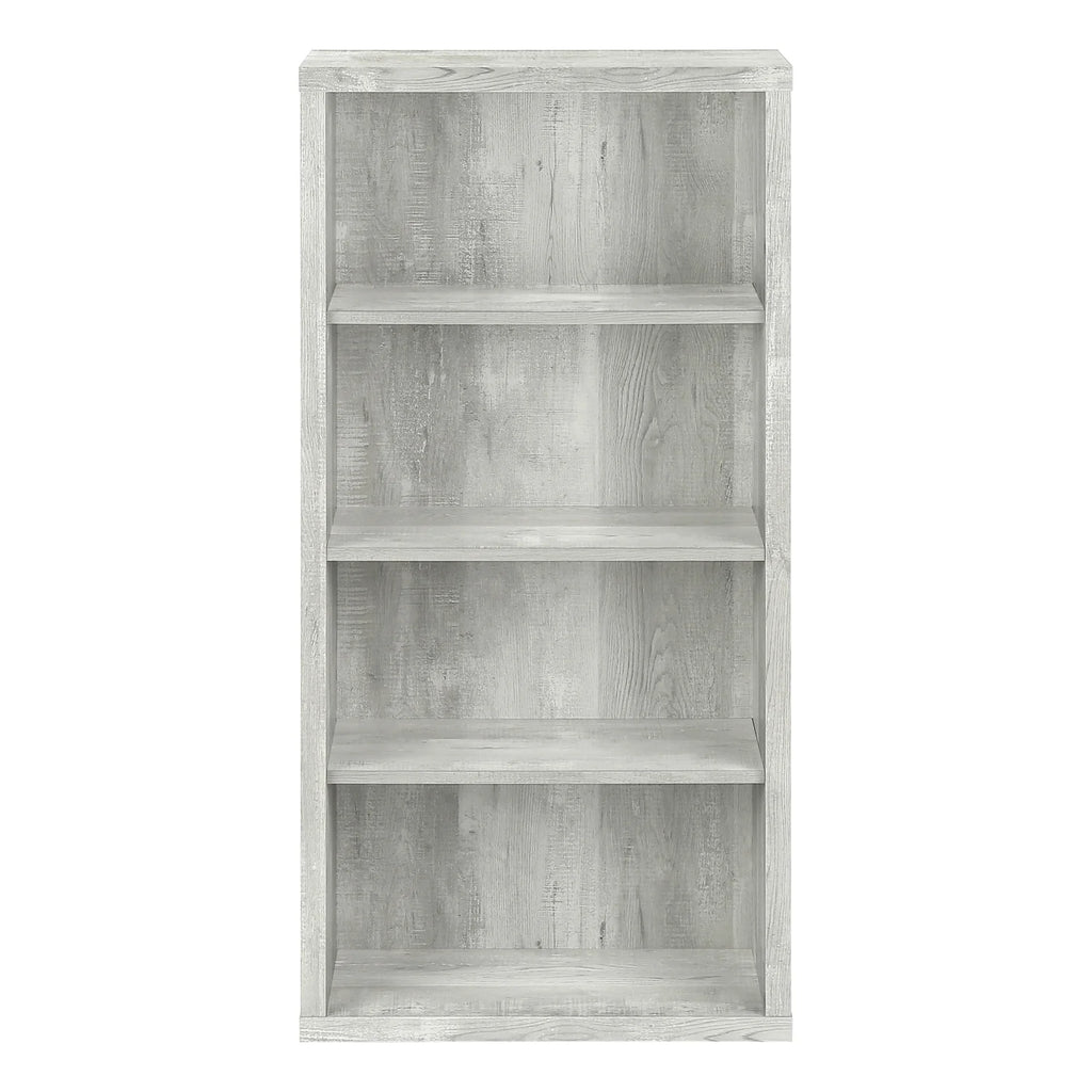Grey 5 Tier Laminate Bookshelf H6506