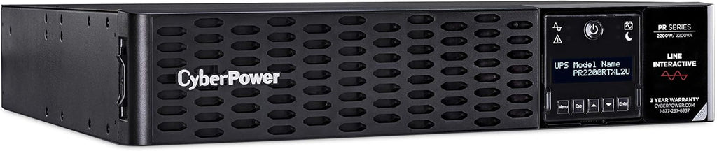 UPS System, 3000VA/3000W, 9 Outlets, 2U Rack/Tower E18753