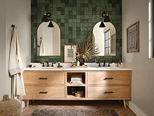 Oil-Rubbed Bronze Two-Handle Widespread Bathroom Faucet Trim Kit V13130