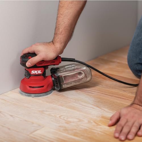 5" Random Orbital Sander with Dust Box & 3pc Sanding Sheet T635444