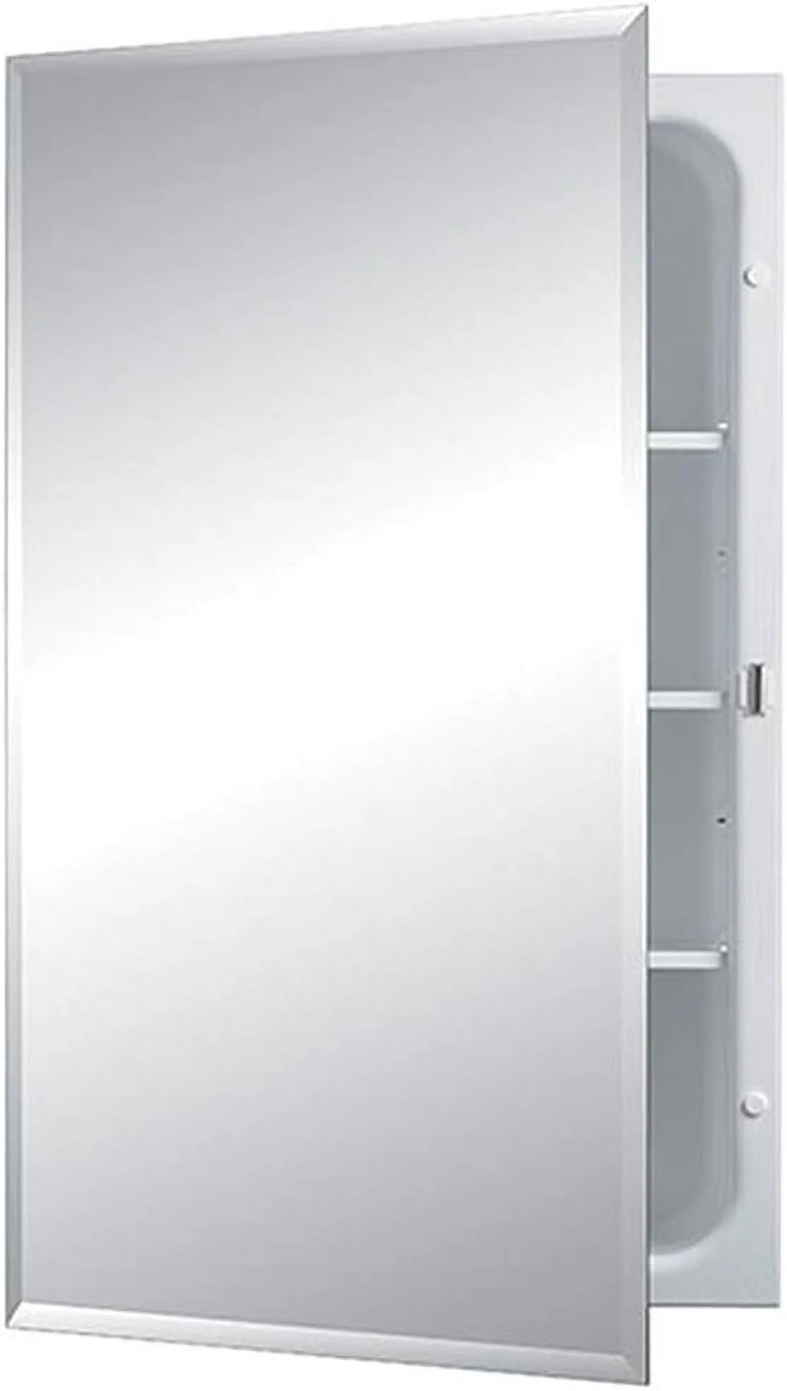 Frameless Single-Door Recessed Medicine Cabinet H559