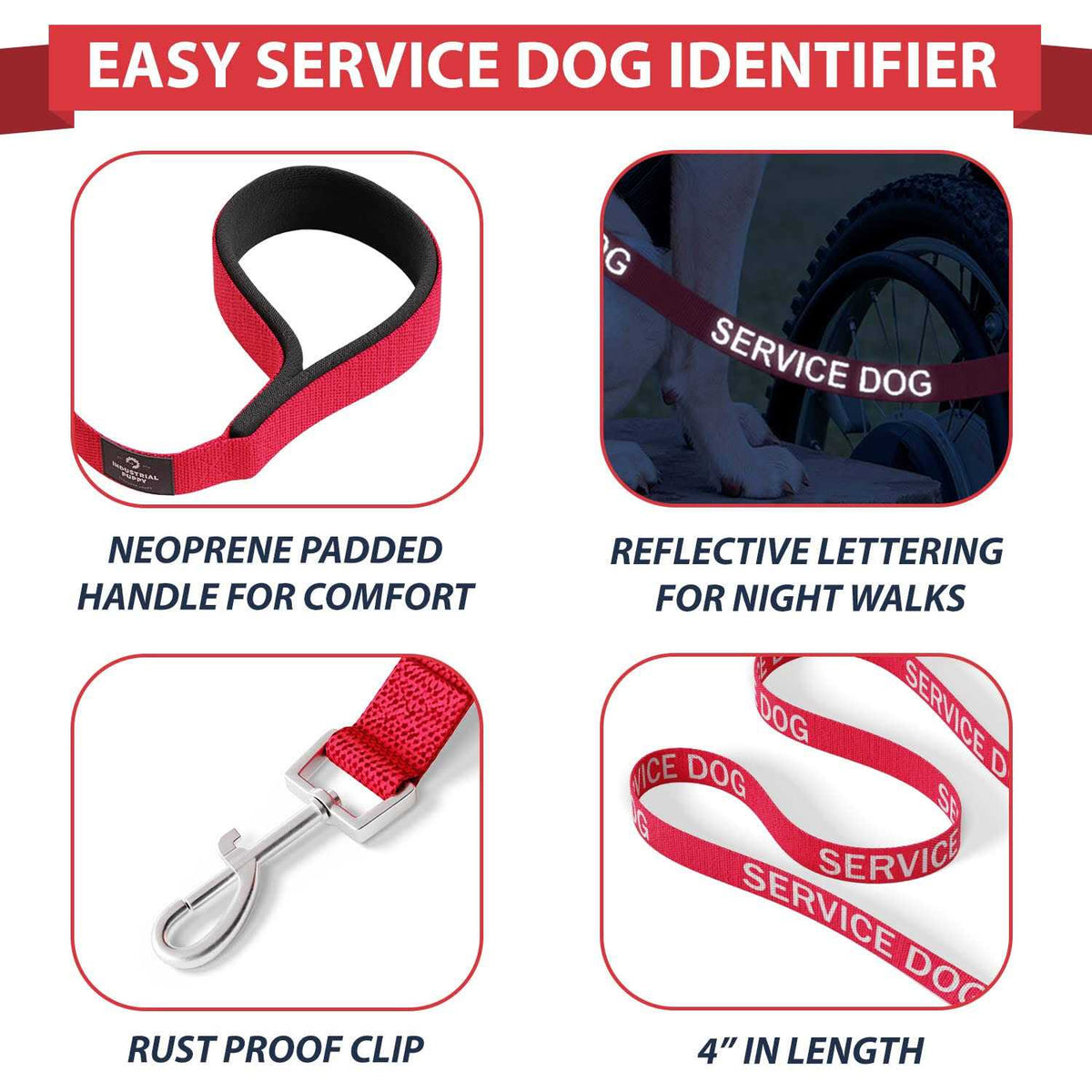 Service Dog Vest and Leash Set R465