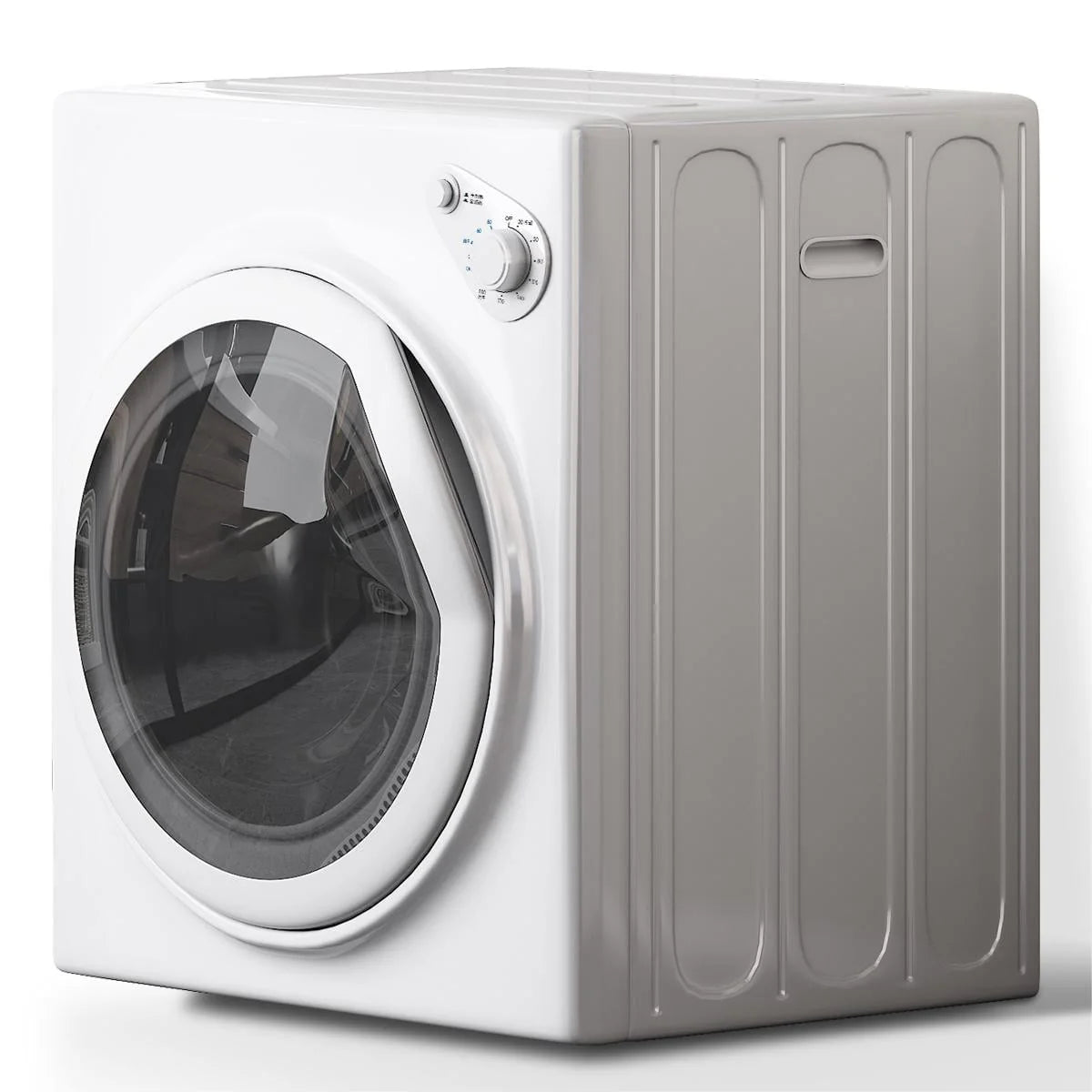 13 lbs Front Load Portable Electric Dryer with Stainless Steel Tub F62471