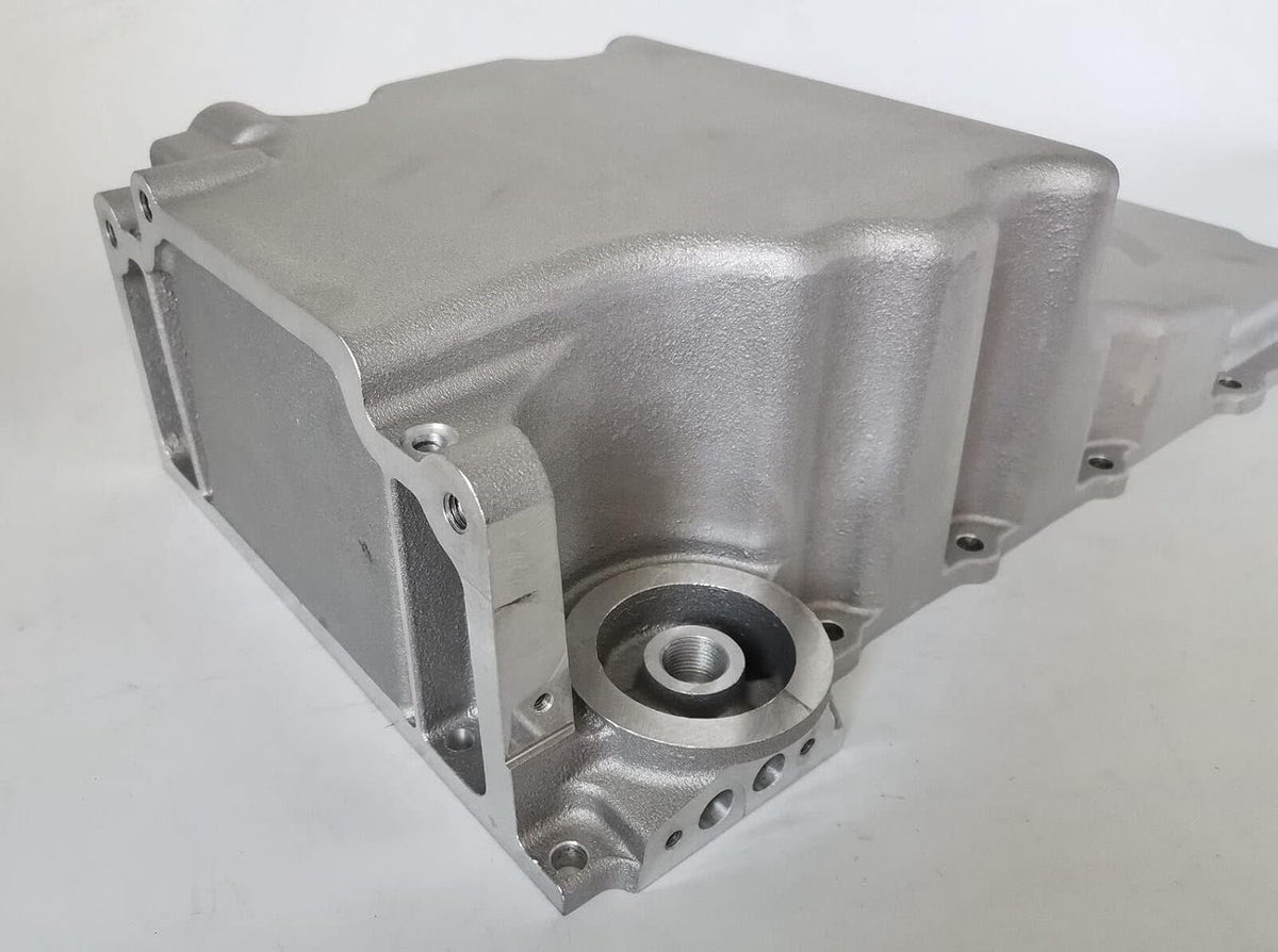 Low Profile Aluminum Oil Pan with Pick Up and Gasket D57752