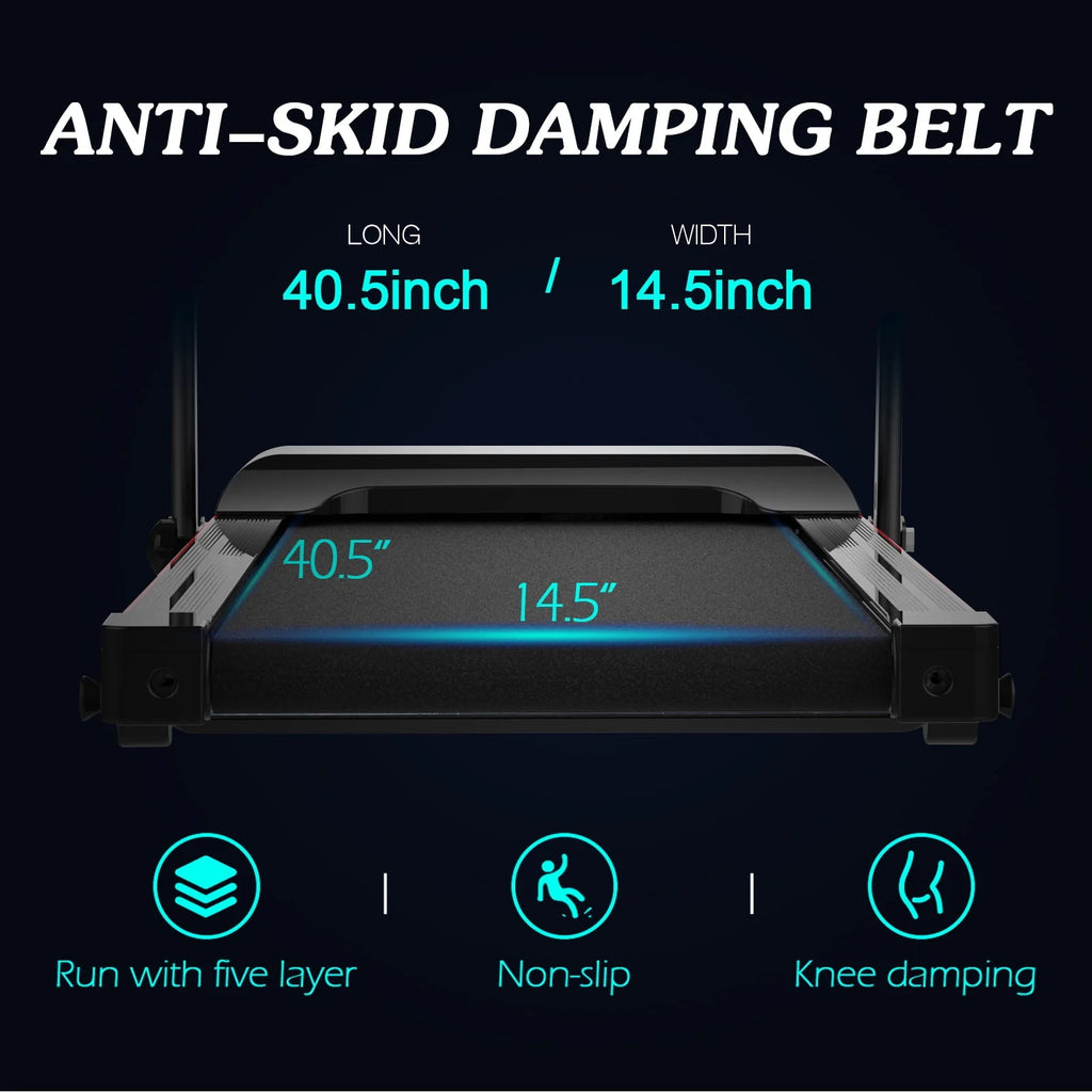 Folding Treadmill 2.5HP 220lb Weight Capacity G82548