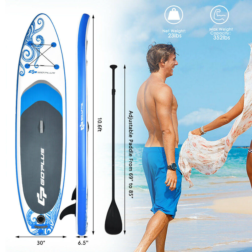 Inflatable Adjustable Paddle Board with Carry Bag X527119