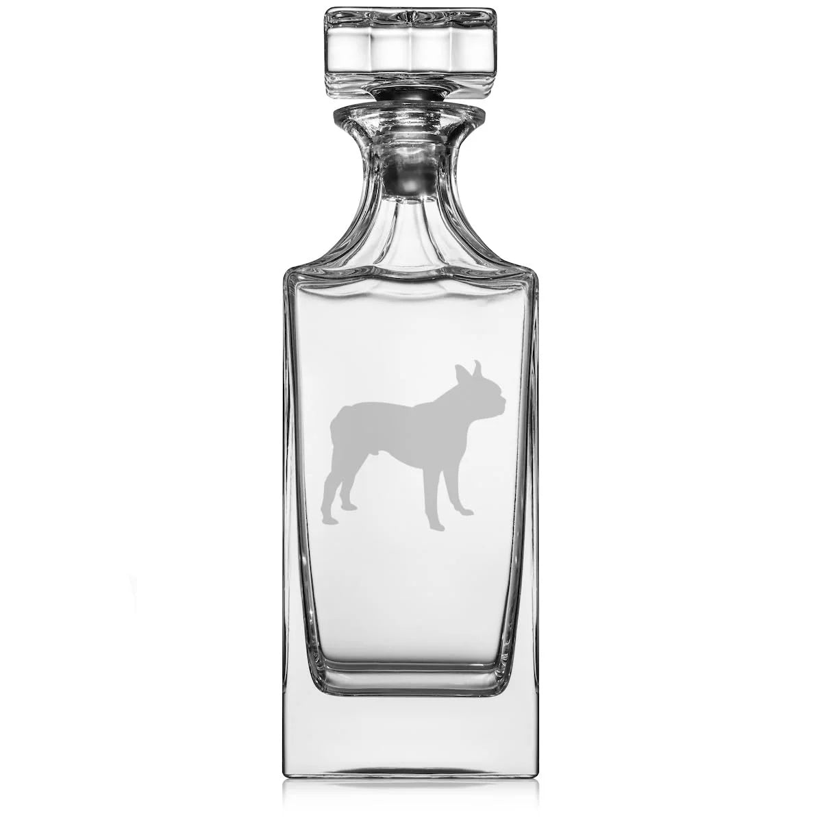 30 oz Glass Whiskey Decanter with Glass Stopper M47291