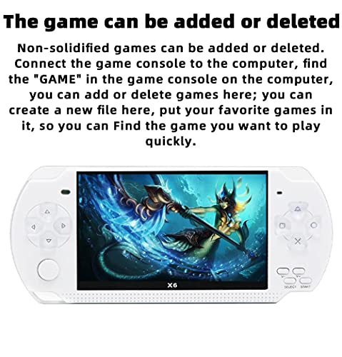 4.3 inch 8GB 2000 Games Handheld Game Console B95485